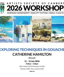 EXPLORING TECHNIQUES IN GOUACHE with Catherine Hamilton